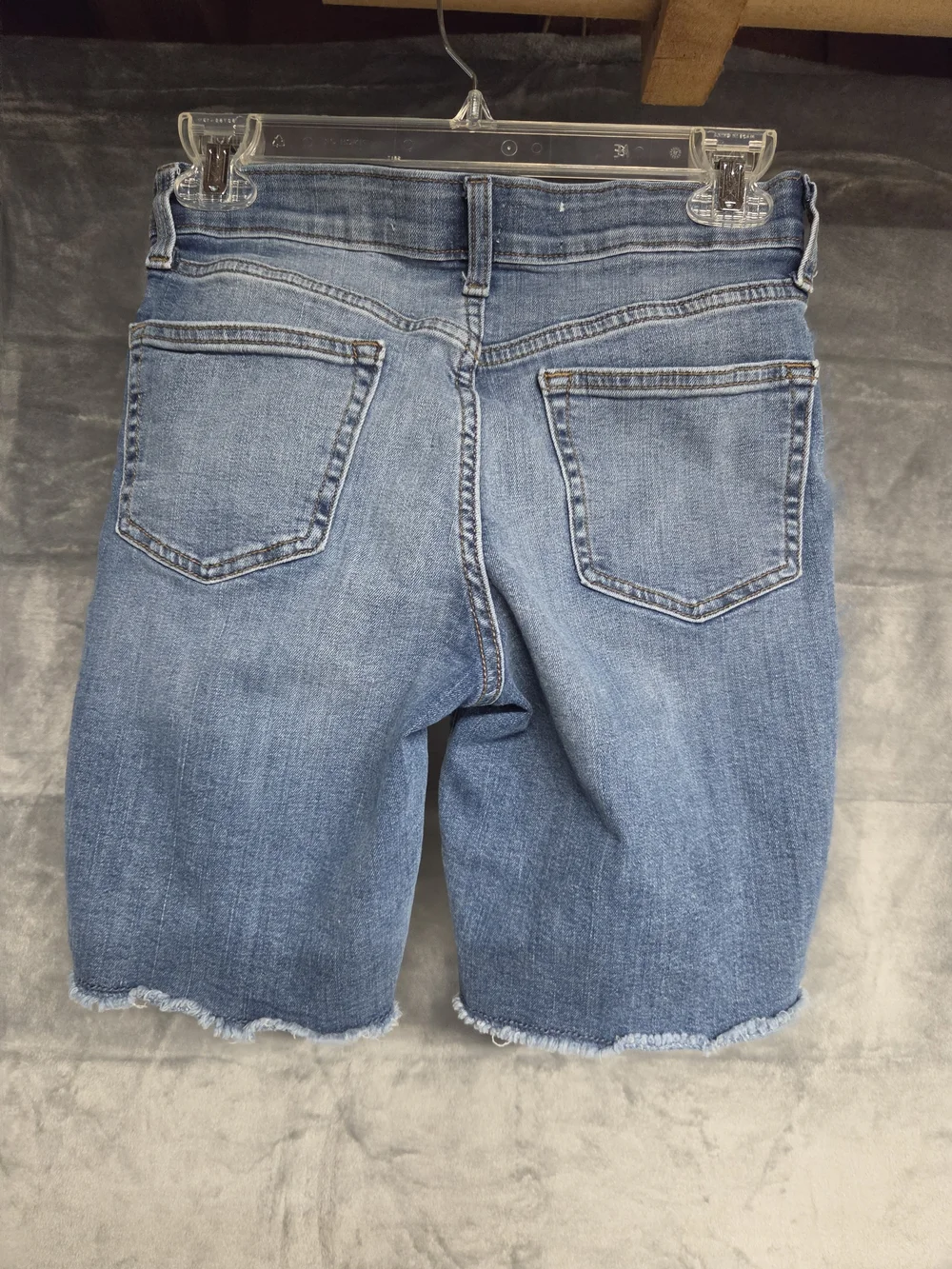 Old Navy Distressed Denim Shorts in Blue